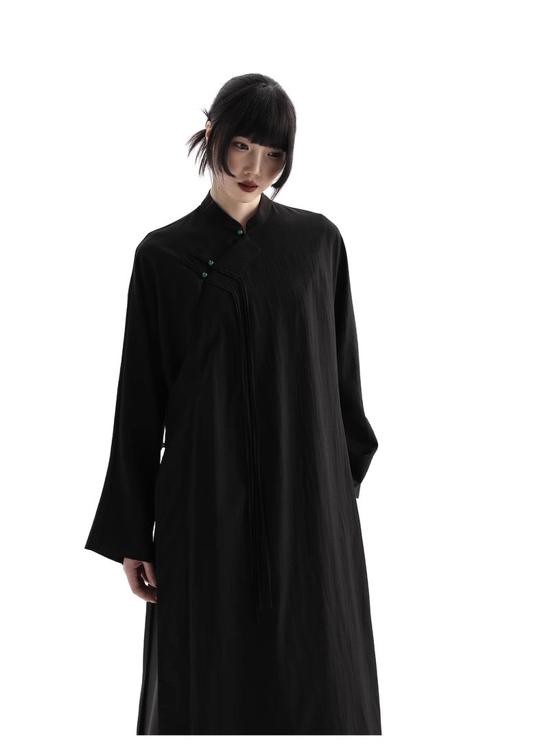 Tao One Tech™ • Shepherd Mountain & Sea Cheongsam Dress