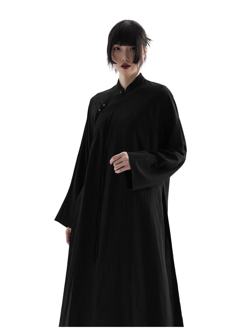 Tao One Tech™ • Shepherd Mountain & Sea Cheongsam Dress