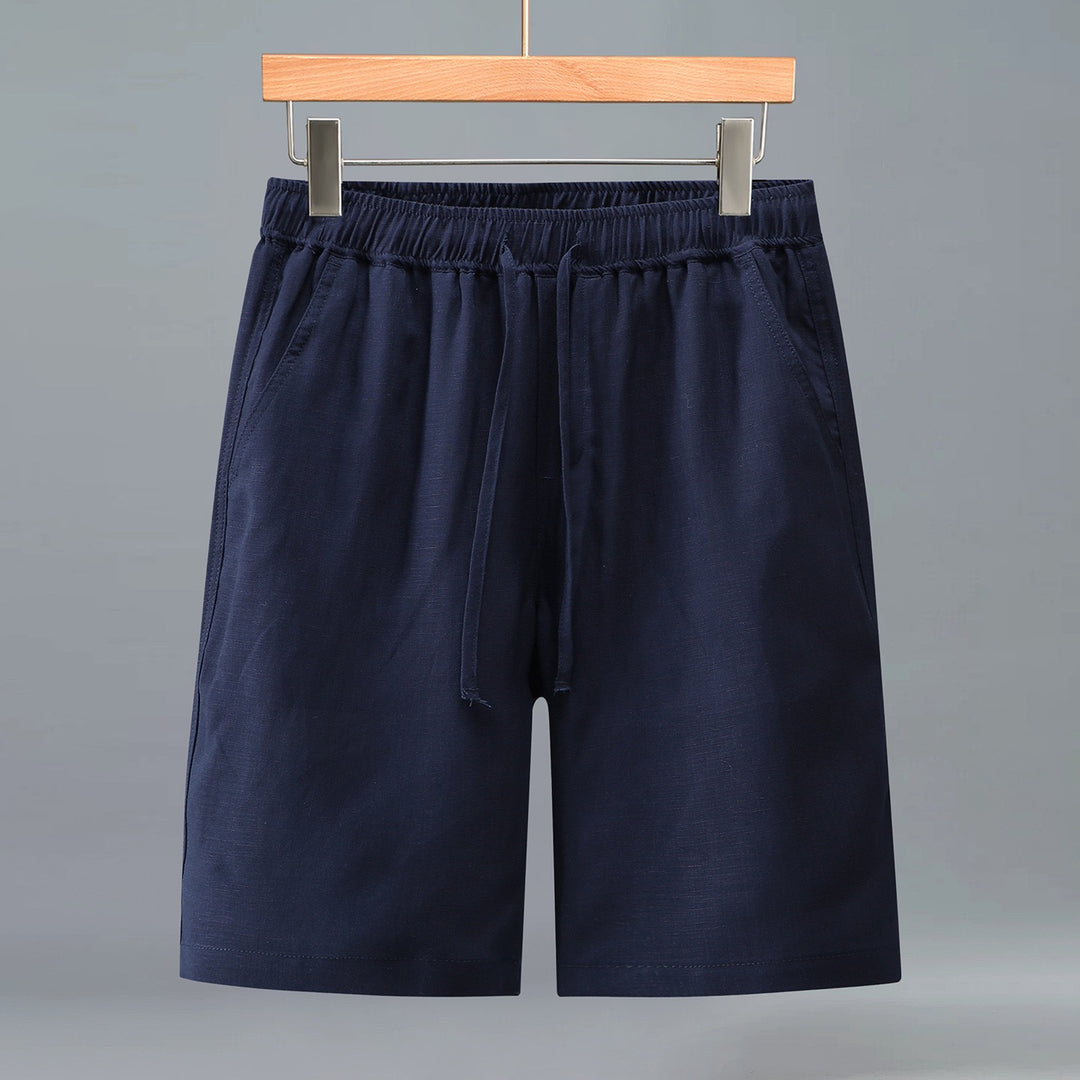 Tao One Tech™ • Yang Business Flow Shorts • Sunscreen Layer • All Season Layering • Cooling • Tencel Lyocell Linen • Men’s Sizes M–3XL