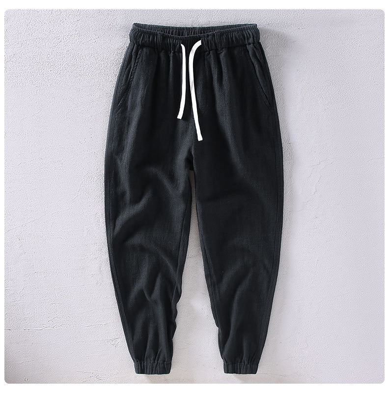 Tao One Tech™ • Heaven &amp; Earth Qigong Gongfu Pants • Ankle-Length Pants • Tech Pockets • Sunscreen Layer • All Season Layering • Naturally Wrinkle-Free • Ramie Cotton • Men’s Sizes M-3XL