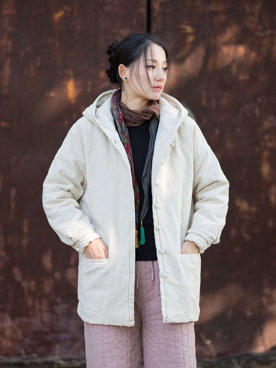 Tao Triple Tech™ • Zen Flow Winter Jacket • Triple Layer Quilt • Thermal Qi Flow • Plant-Based Warmth • Ramie Cotton • Gender Neutral