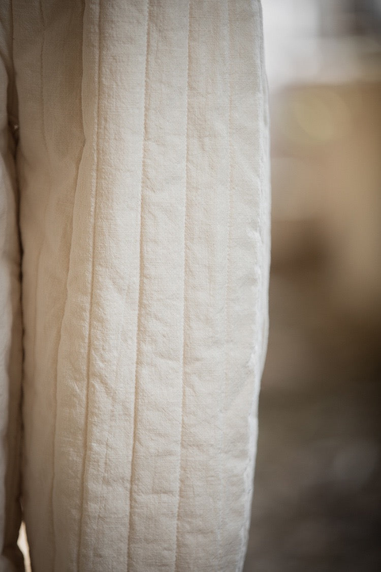 Tao Triple Tech™ • Zen Flow Winter Pants • Triple Layer Quilt • Thermal Qi Flow • Plant-Based Warmth • Ramie Cotton • Gender Neutral