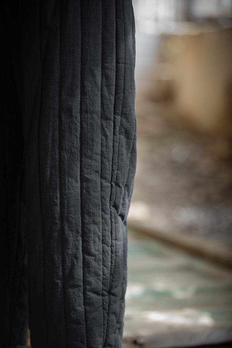 Tao Triple Tech™ • Zen Flow Winter Pants • Triple Layer Quilt • Thermal Qi Flow • Plant-Based Warmth • Ramie Cotton • Gender Neutral