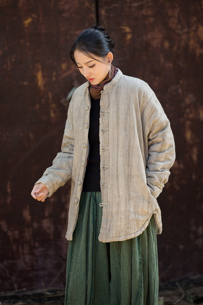 Tao Triple Tech™ • The Đạo 道 of Beautification Puffer Jacket • Plant-Based • Triple-Layer Quilting Integration • Thermal Qi Flow • Gender Neutral