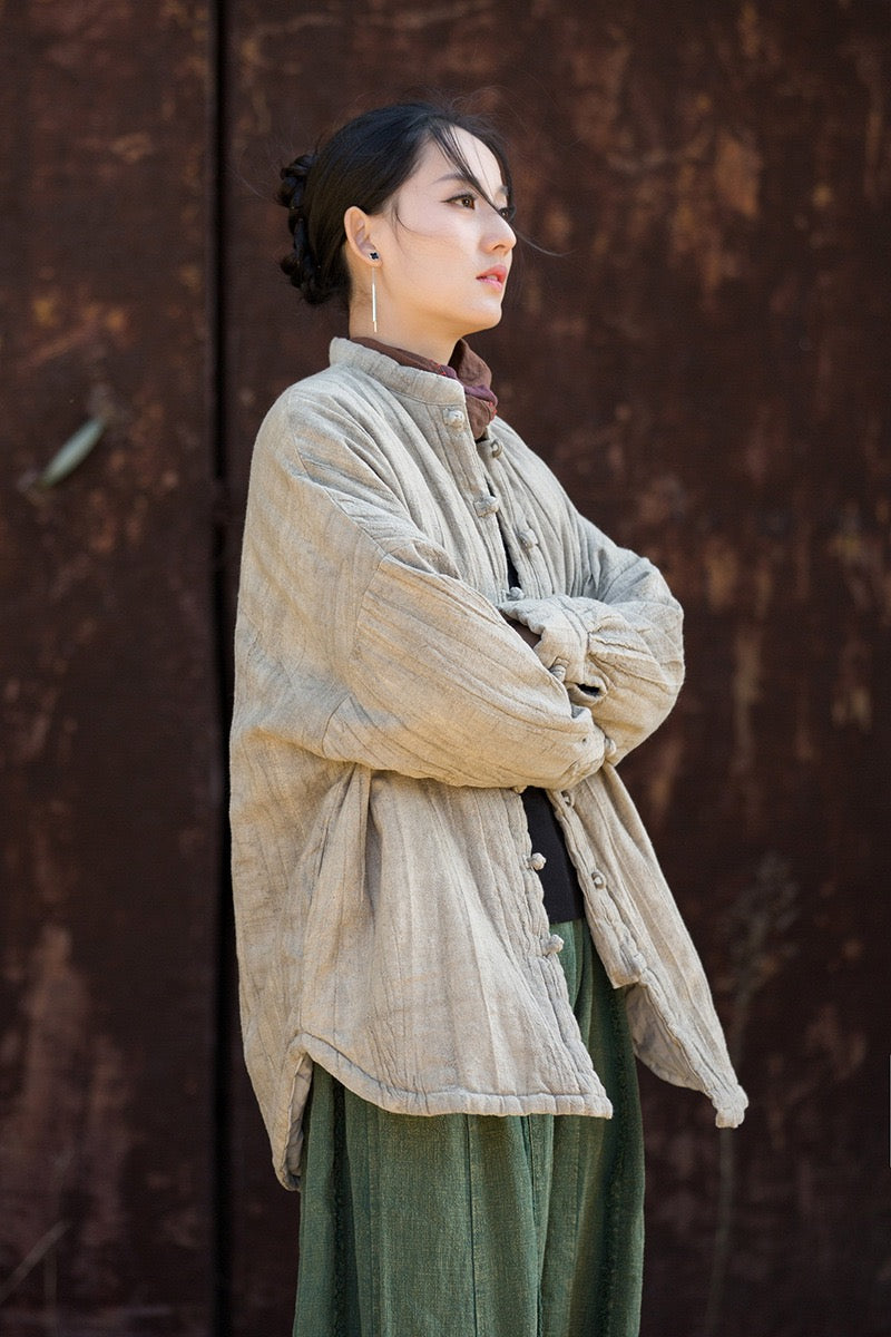 Tao Triple Tech™ • The Đạo 道 of Beautification Puffer Jacket • Plant-Based • Triple-Layer Quilting Integration • Thermal Qi Flow • Gender Neutral