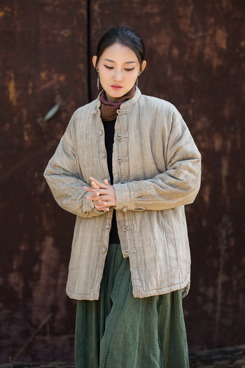 Tao Triple Tech™ • The Đạo 道 of Beautification Puffer Jacket • Plant-Based • Triple-Layer Quilting Integration • Thermal Qi Flow • Gender Neutral