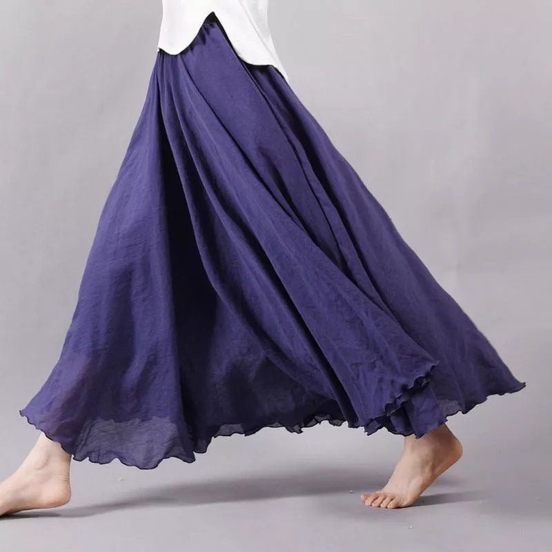 The Dao 道 of Zen Empress Waistline Skirt • Suitable for Shorties & All Heights