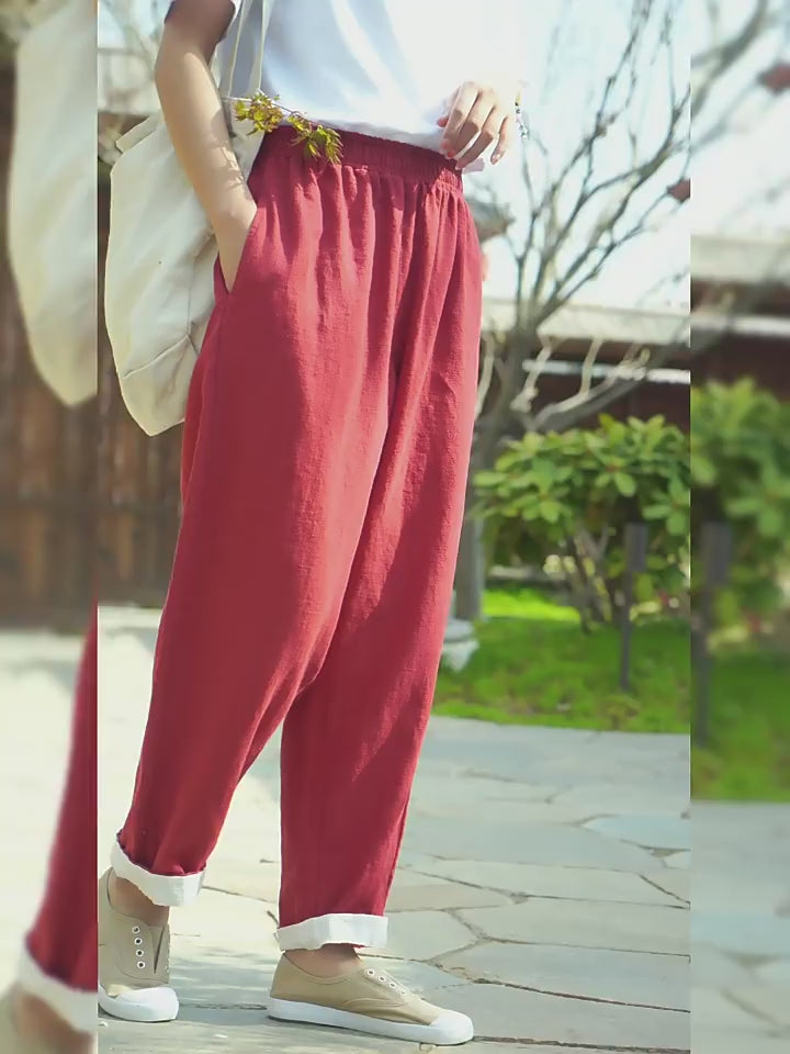 Gongfu Lantern Pants • Suitable for Shorties