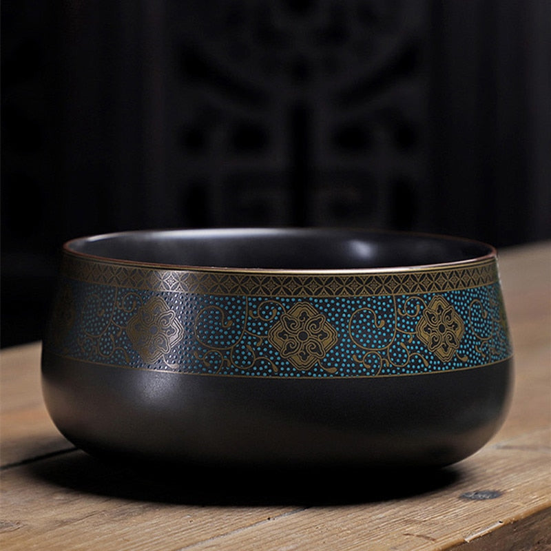 Ancient Rhyme Tea Wash Pot + Porta incenso e Rice Pot (multifunzionale)