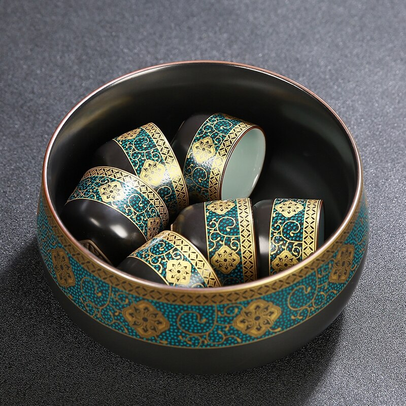 Ancient Rhyme Tea Wash Pot + Incense Holder & Rice Pot (Multi-Functional)