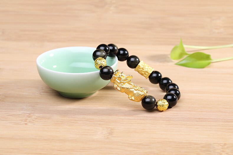 Vietnamese Gold Pixiu Bracelet