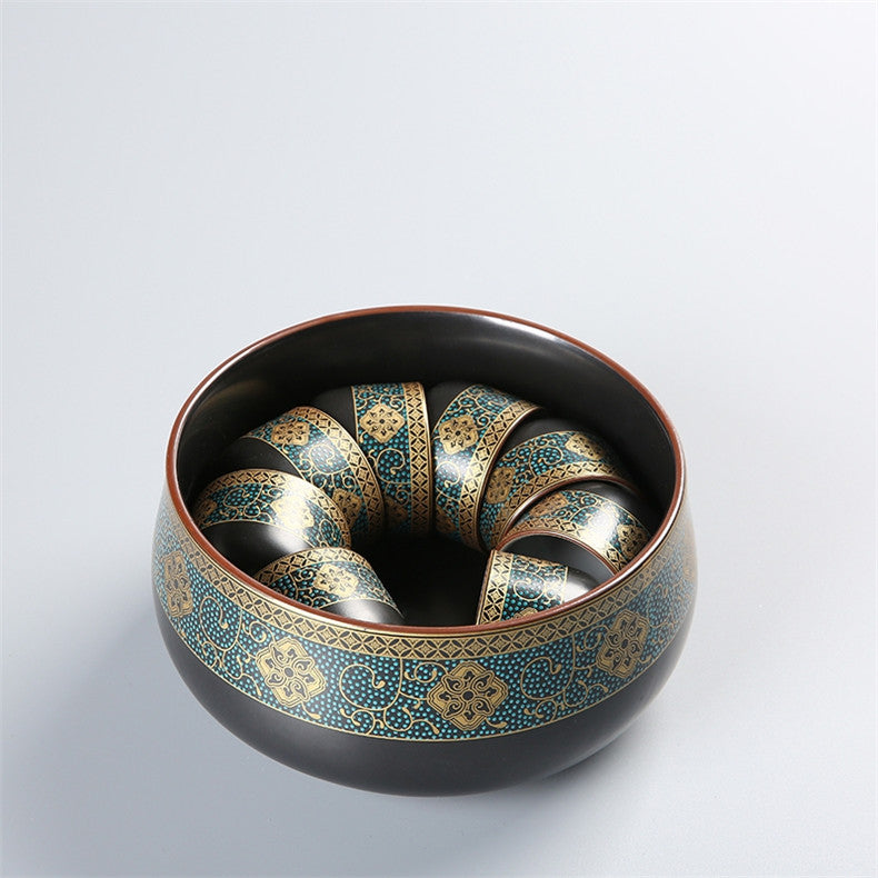 Ancient Rhyme Tea Wash Pot + Incense Holder & Rice Pot (Multi-Functional)