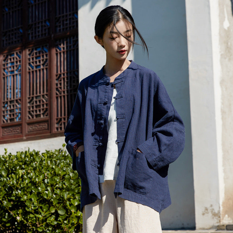 Il Dao 道 di Zen Elegance Top e giacca • Spessi, rinfrescanti e traspiranti • Gender Neutral