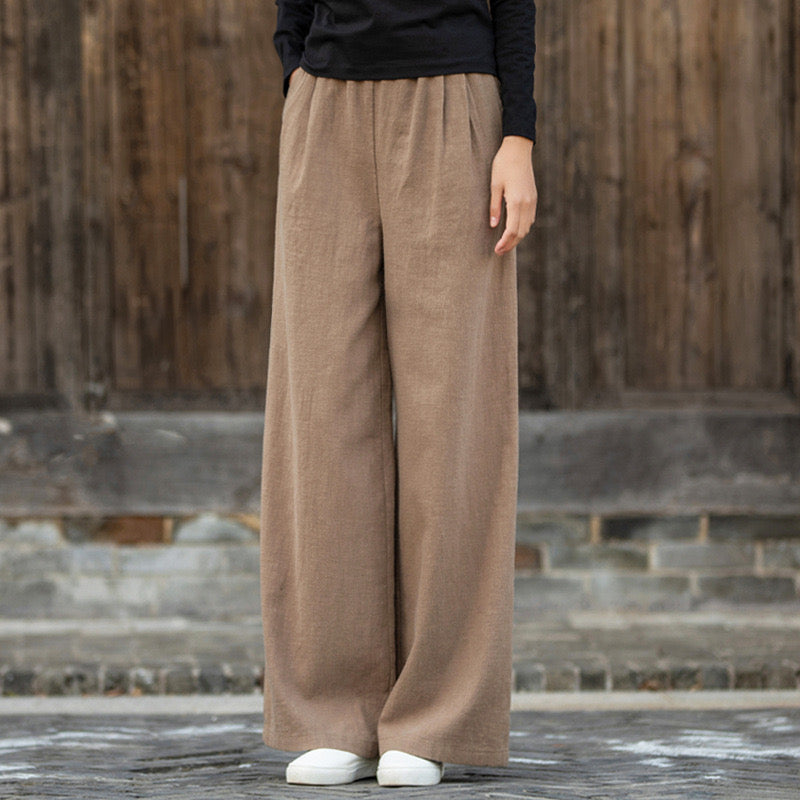 Le pantalon Dao 道 of Zen Elegance (9 couleurs) • Épais, rafraîchissant et respirant • Genre neutre