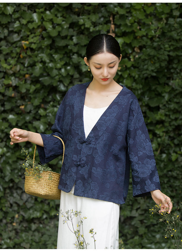 Dao 道 of Zen Floral Kimono • Édition limitée