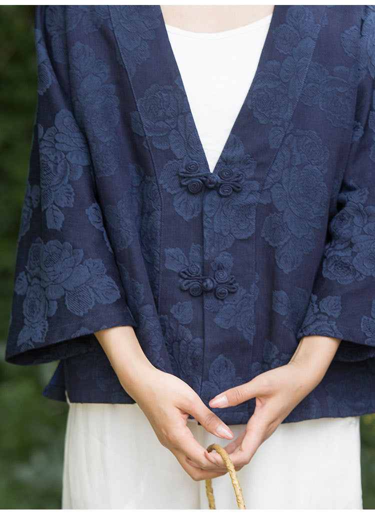 Dao 道 of Zen Floral Kimono • Édition limitée