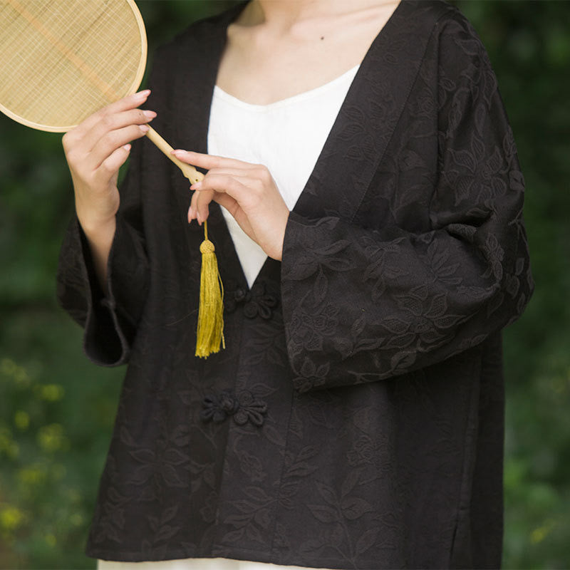 Dao 道 di Zen Floreale Kimono • Edizione Limitata