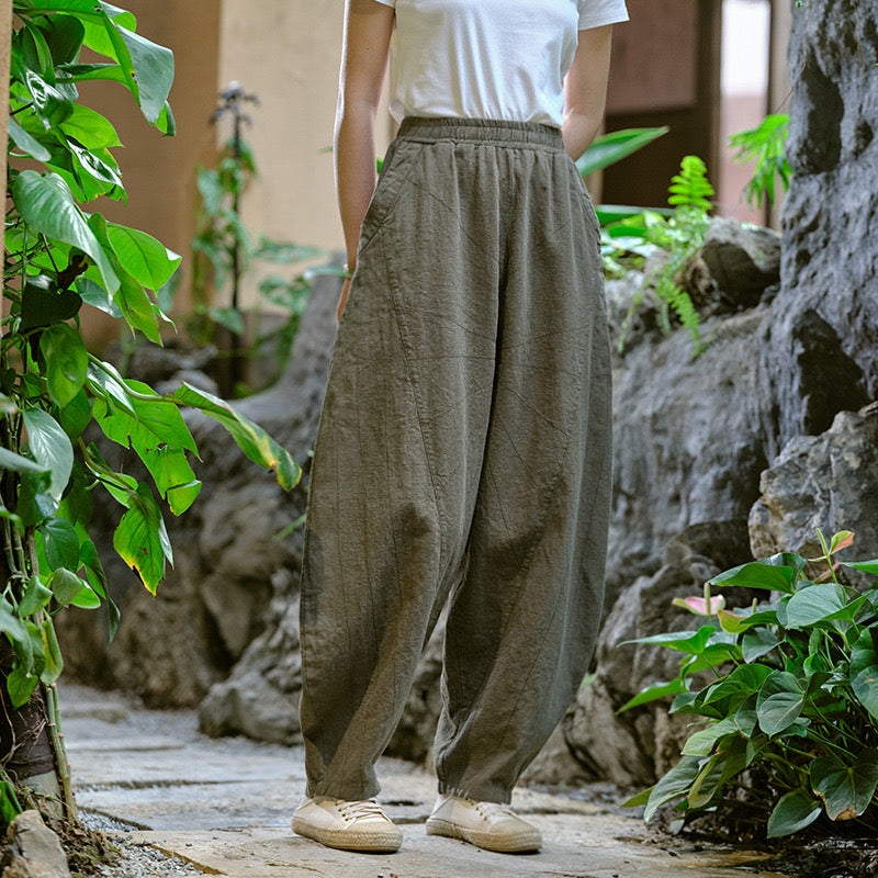 Le pantalon Dao 道 of Zen Web3 Yin Yang (8 couleurs) • Épais, rafraîchissant et respirant • Genre neutre