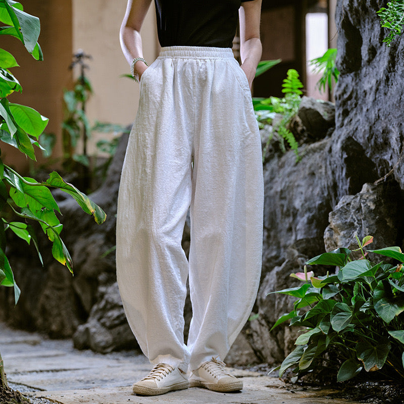 Le pantalon Dao 道 of Zen Web3 Yin Yang (8 couleurs) • Épais, rafraîchissant et respirant • Genre neutre