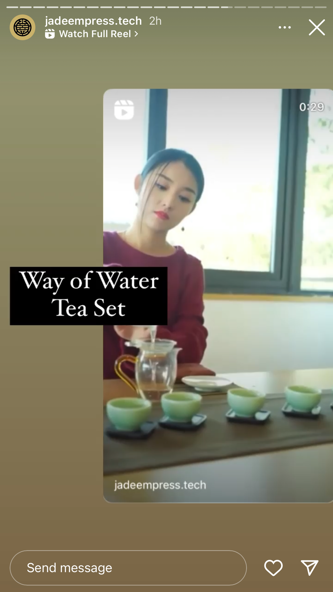 The Way of Water Tea Set