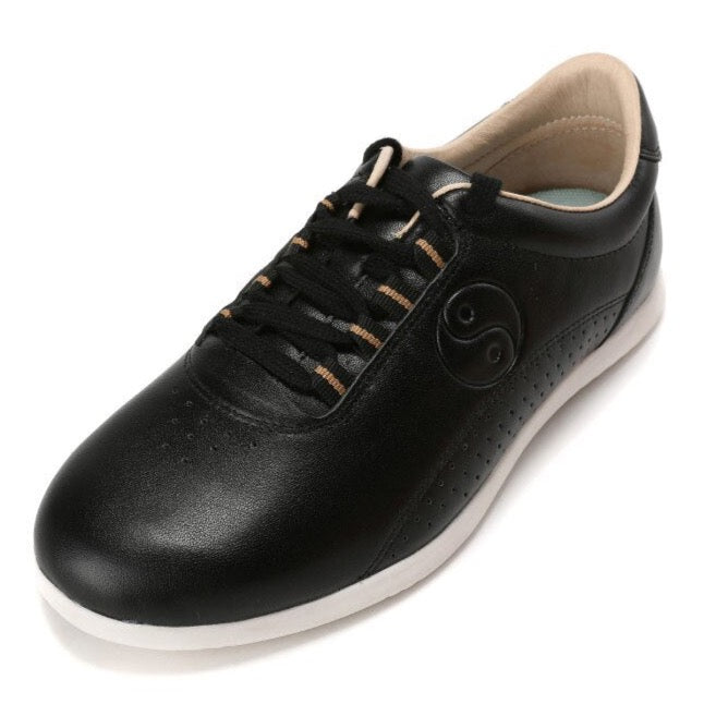 The Dao 道 of Zen Martial Arts Shoes • Authentic Zen Leather • Flexible & Breathable • Gender Neutral • Qigong, Tai Chi, Kung Fu, Gongfu, Martial Arts