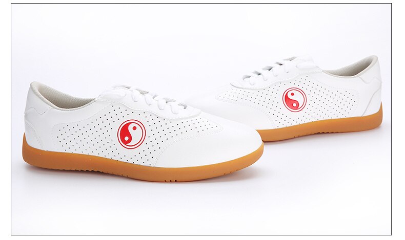 The Dao 道 of Zen Tai Chi Boxing Shoes • Authentic Zen Leather • Breathable • Gender Neutral • Qigong, Tai Chi, Kung Fu, Gongfu, Martial Arts, Sports
