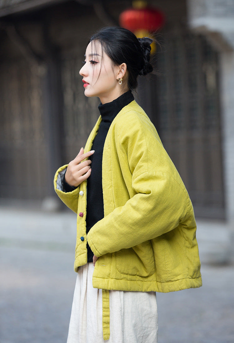 Piumino Zen Kimono • A base vegetale • Integrazione trapuntata a triplo strato • Flusso termico del Qi • Genere neutro