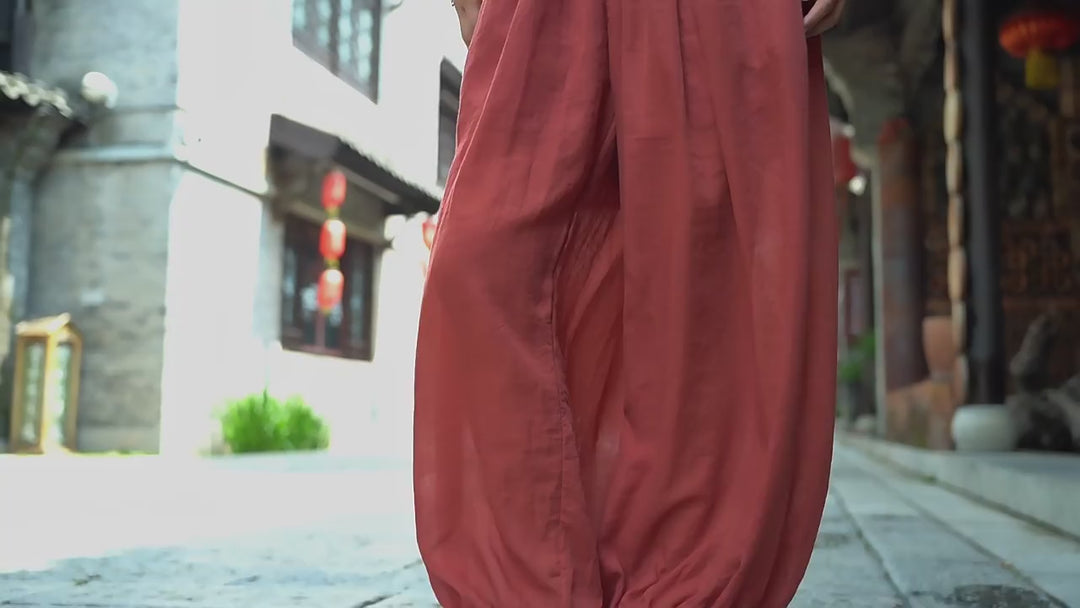 Dao of Zen Meditation Pants • Cool and Breathable Zen Lining • Gender Neutral