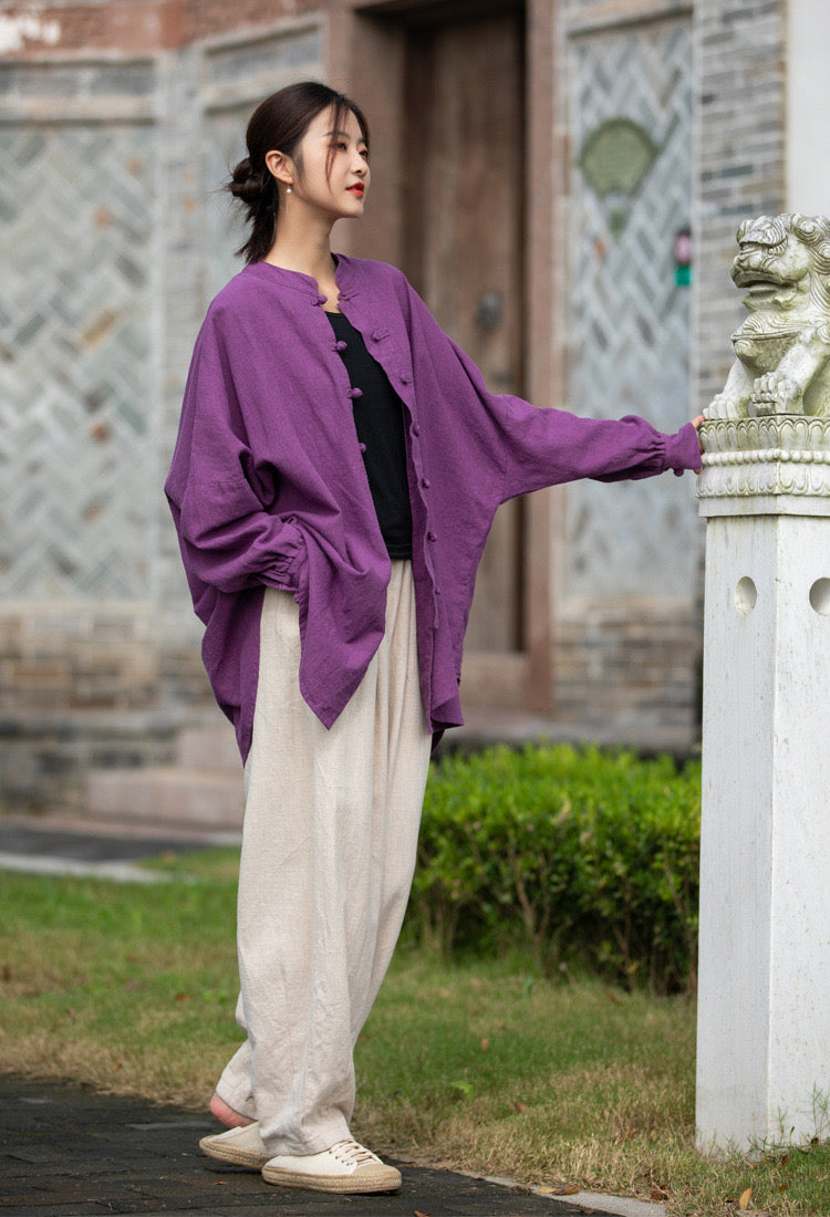 The Dao 道 of Zen Beautification Top & Jacket • Thick, Cooling, Warm & Breathable • Qigong, Business, Daily • Gender Neutral