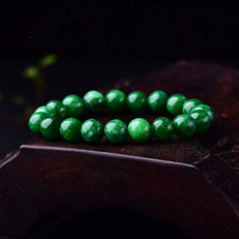 Jade Dragon Spiral (Hand Weave Bracelet)