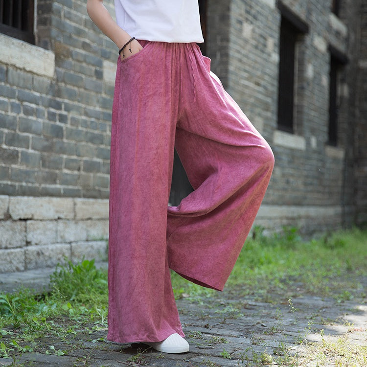 Pantaloni Qigong Cool Heaven &amp; Earth • Aria condizionata interna • Pianta Tencel Lyocell