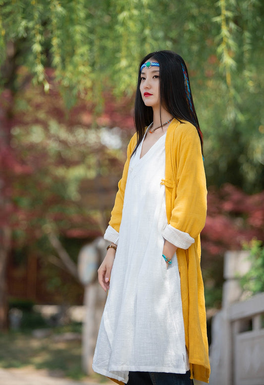Elegant Kimono Layering