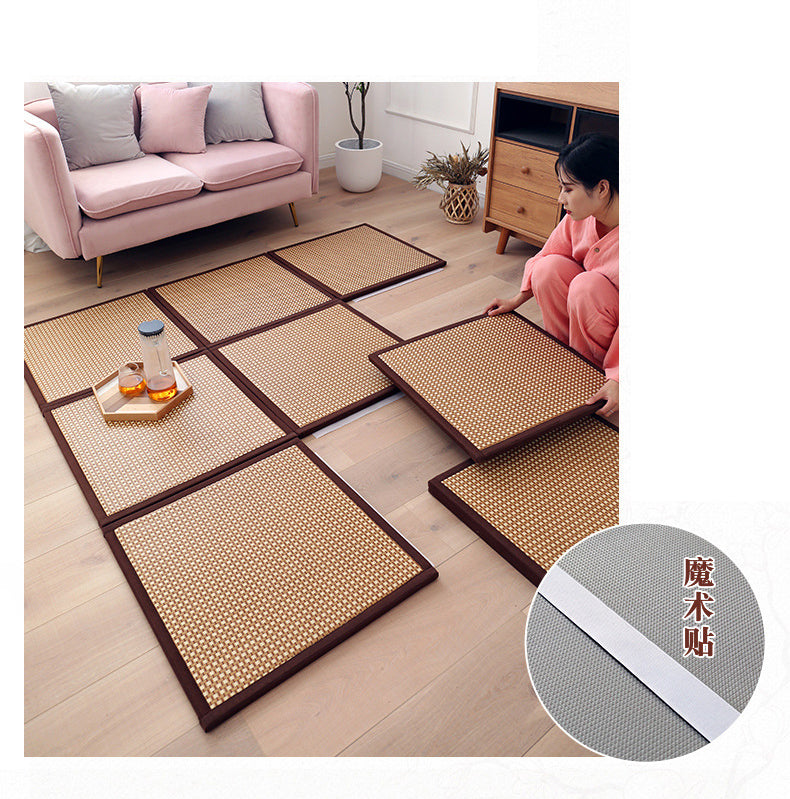 Rattan Floor Mat (Tea, Home & Mattress)