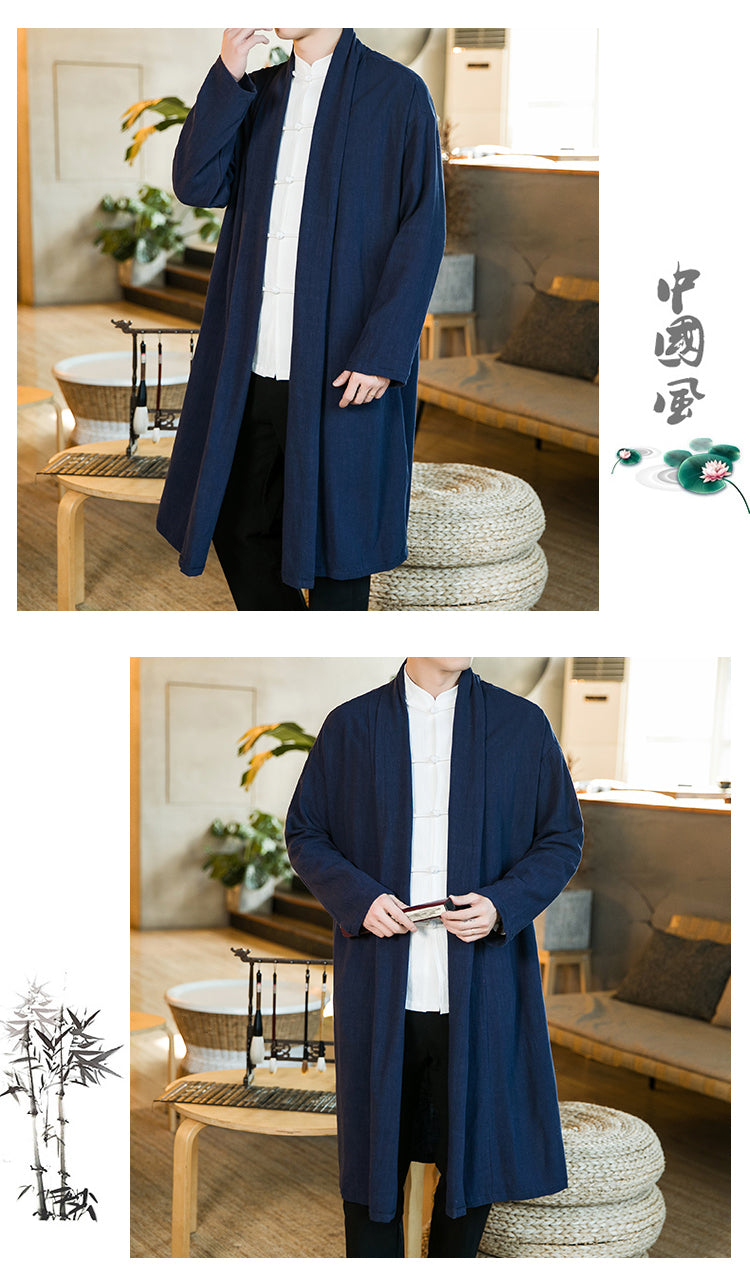 Heaven & Earth Cloak (Linen Robe Jacket)