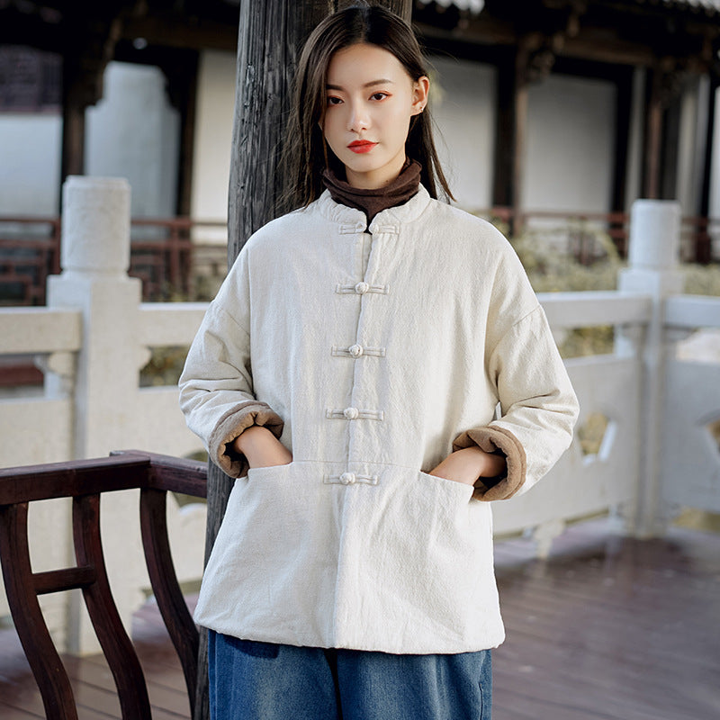 Way of Qigong Tea Puffer Jacket • Plant-Based Triple-Layers • Thermal Flow • Gender Neutral