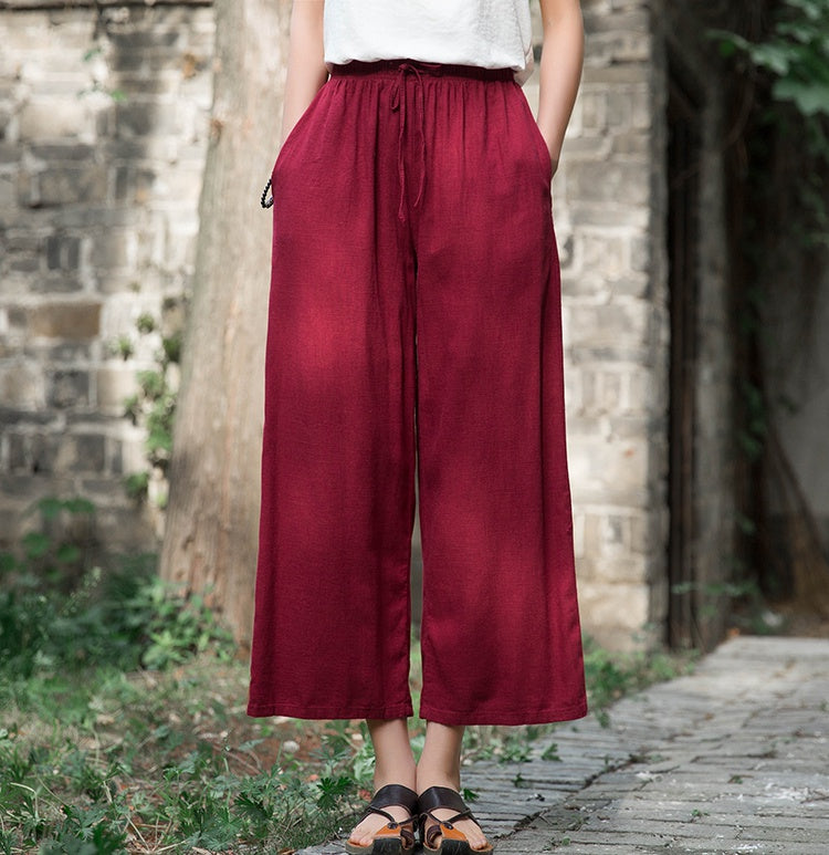 Pantalon de Qigong Heaven &amp; Earth (Crops pour shorts)