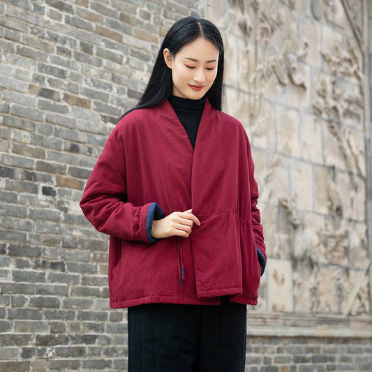 The Đạo 道 of Energy Flow Kimono Puffer Jacket • Plant-Based • Triple-Layer Quilting Integration • Thermal Qi Flow • Gender Neutral