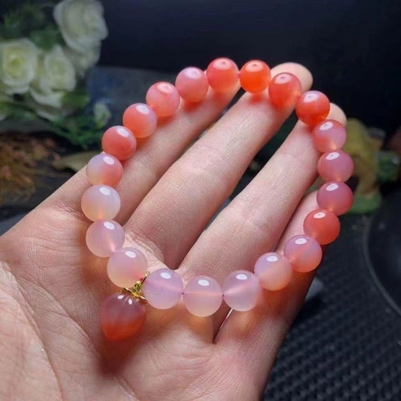 Jade Peach Garden 蟠桃會 (Handweave Custom Bracelet)