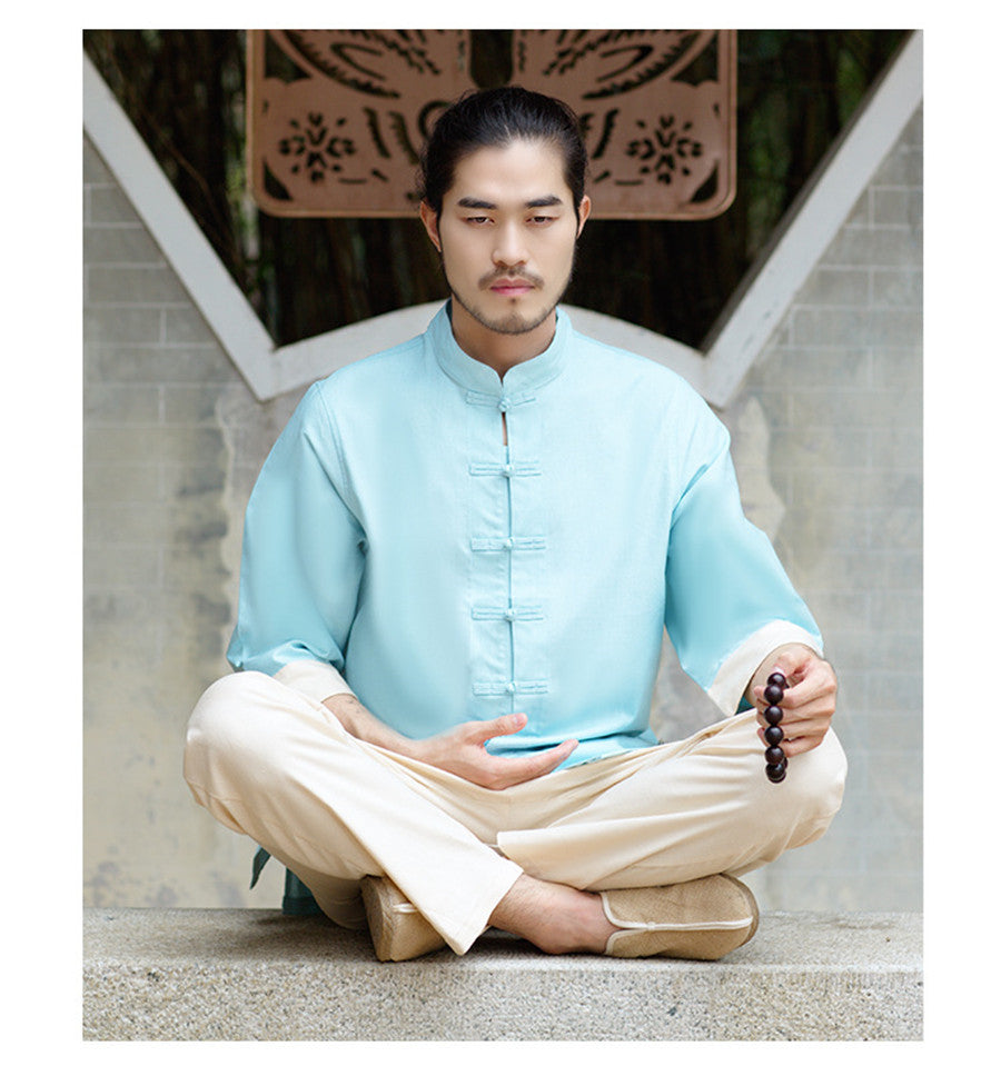 Water & Earth Qigong Outfit, within Yang (High Quality Linen Plant)